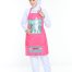 APRON BUTIK JURURAWAT -  HOT PINK