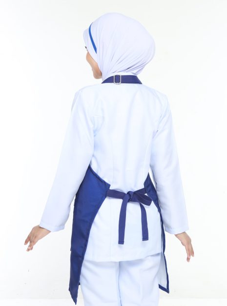 APRON BUTIK JURURAWAT - BLUE