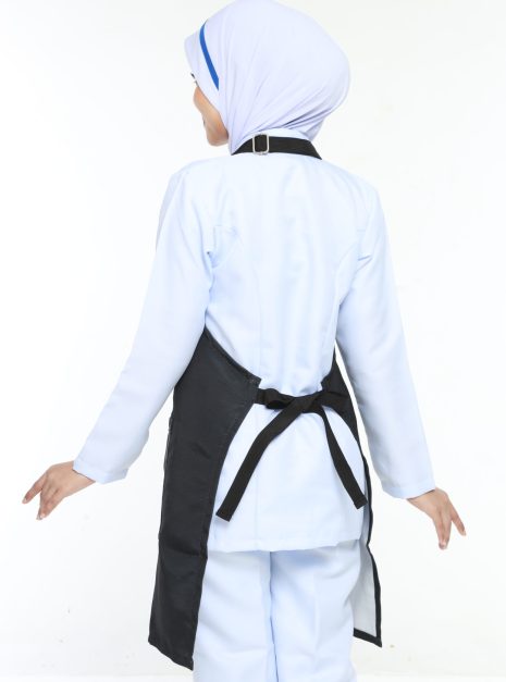APRON BUTIK JURURAWAT - BLACK 
