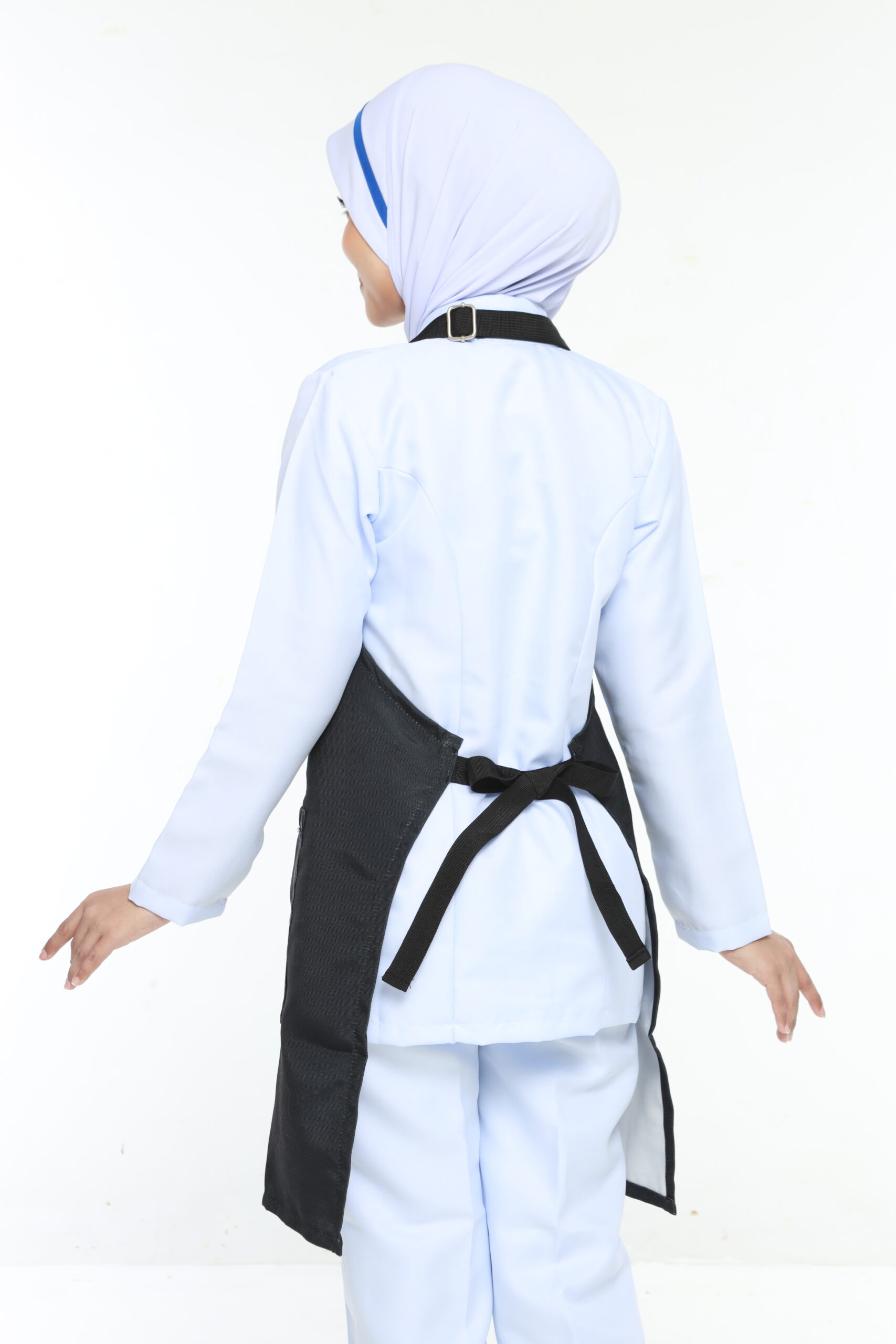APRON BUTIK JURURAWAT - BLACK 