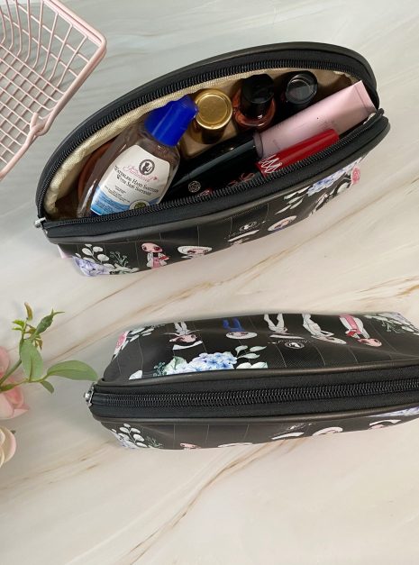 BUTIK Jururawat Cosmetic Pouch Bag - Black