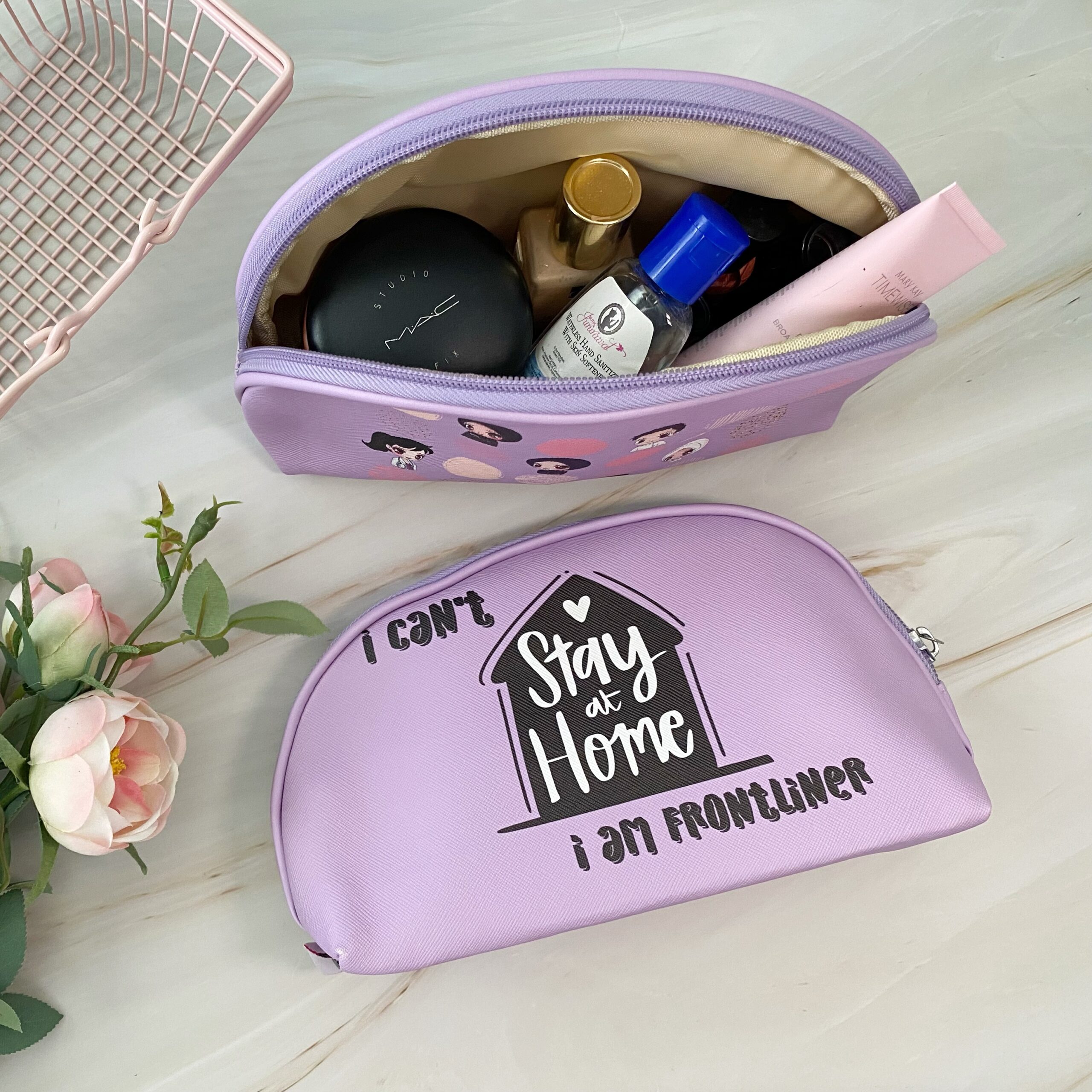BUTIK Jururawat Cosmetic Pouch Bag - Purple