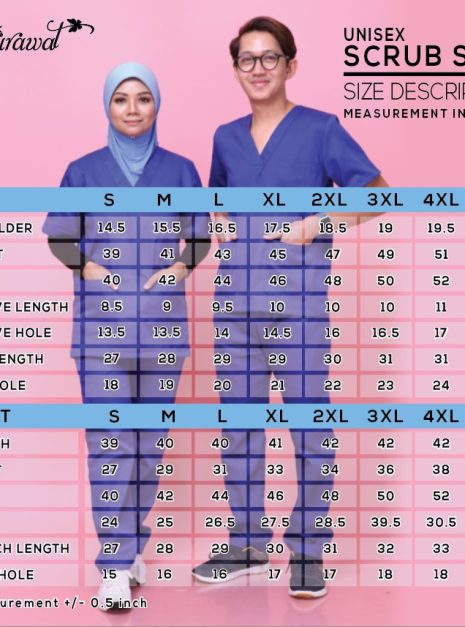 SCRUB SUIT (UNISEX) - GREEN