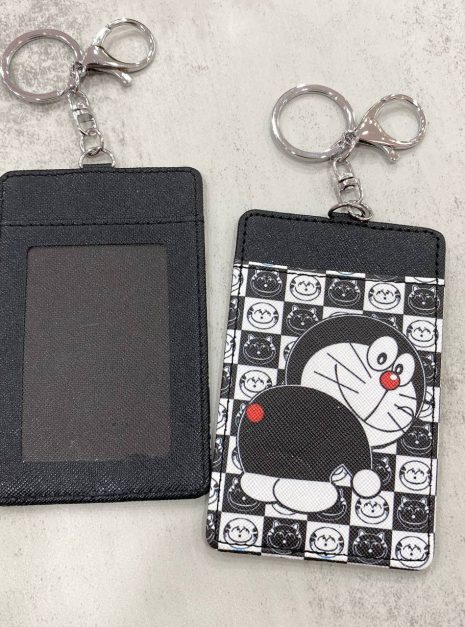 Card Holder Black - Doraemon