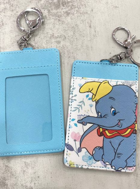 Card Holder Light Blue - Elephant