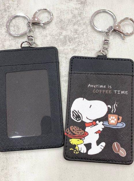 Card Holder Black - Anytime is Coffee Time