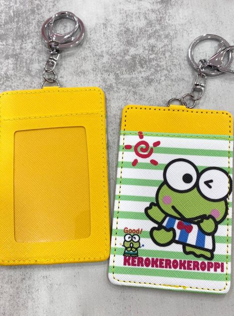 Card Holder Yellow - Keroppi