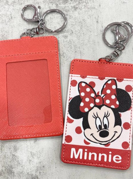 Card Holder Red - Minnie
