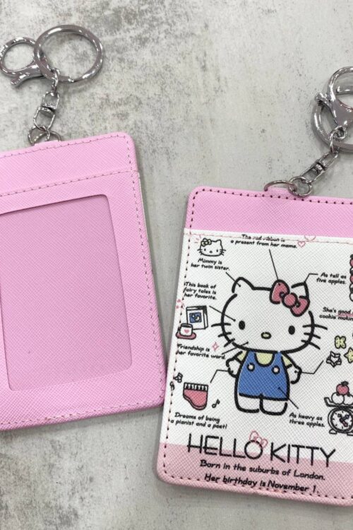 Card Holder Light Pink - Hello Kitty's Life