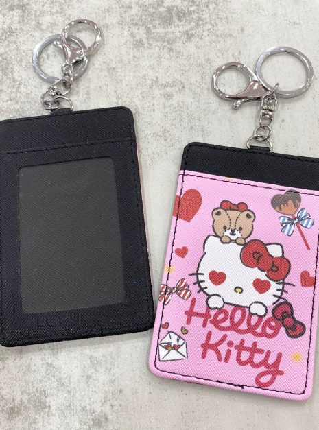 Card Holder Hot Pink - Hello Kitty