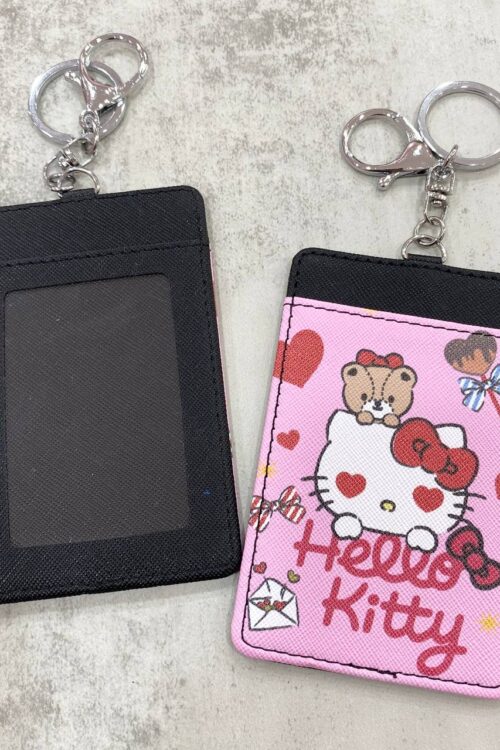 Card Holder Hot Pink - Hello Kitty