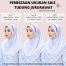 Tudung Soft Awning Full Scuba Jururawat