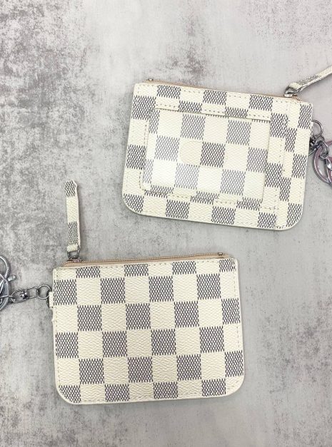 Card Holder Horizontal - Cream Marble