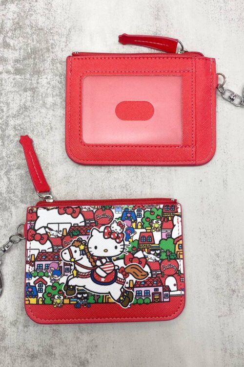 Card Holder Horizontal - Hello Kitty with Horse