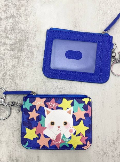 Card Holder Horizontal - Cat Good Night