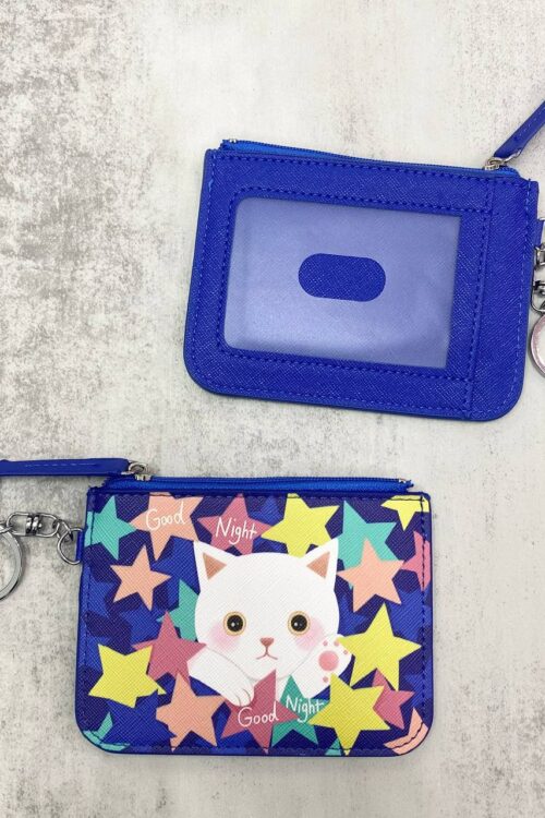 Card Holder Horizontal - Cat Good Night