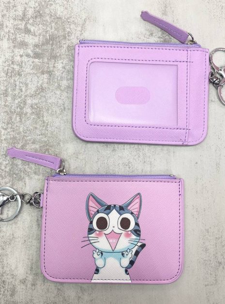 Card Holder Horizontal - Cute Cat