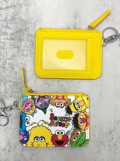 Card Holder Horizontal - Yellow Sesame Street