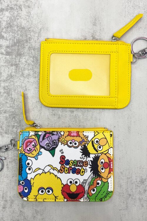 Card Holder Horizontal - Yellow Sesame Street