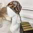 SCRUB CAP - BROWN LONDON