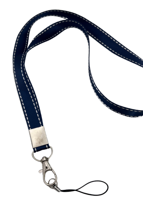 Lanyard Plain - Navy Blue