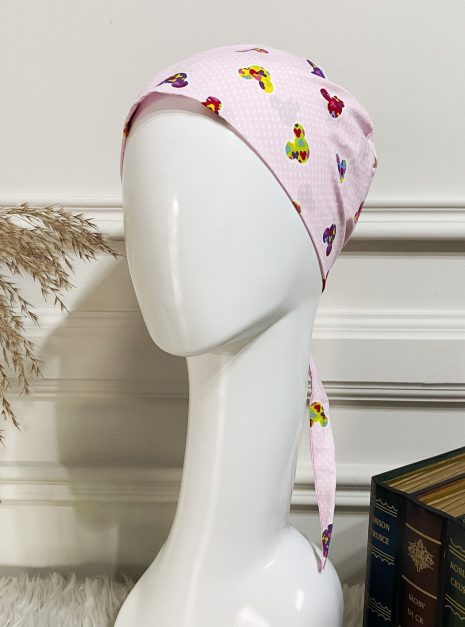 SCRUB CAP - PINK MINNIE 