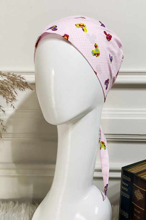 SCRUB CAP - PINK MINNIE