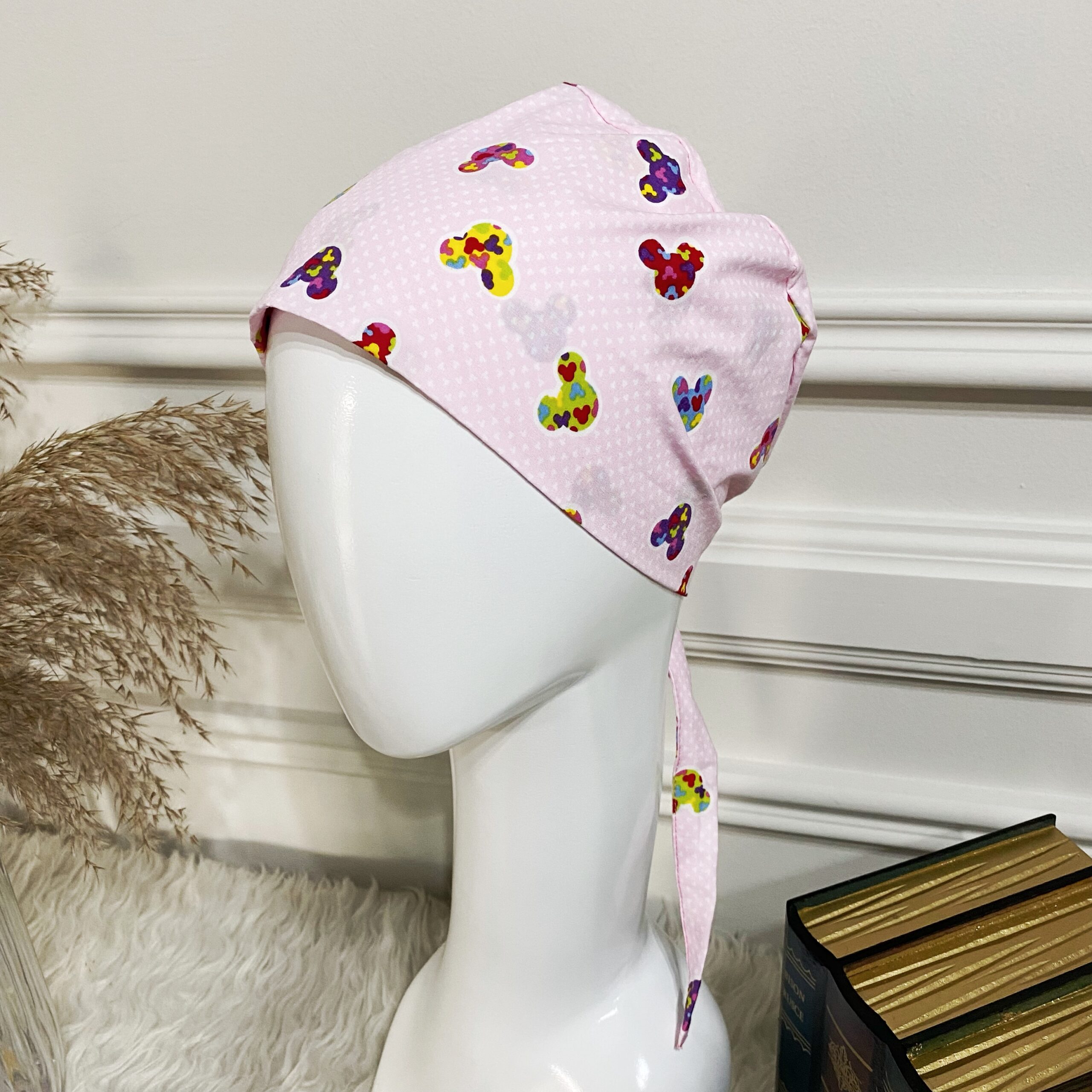 SCRUB CAP - PINK MINNIE 
