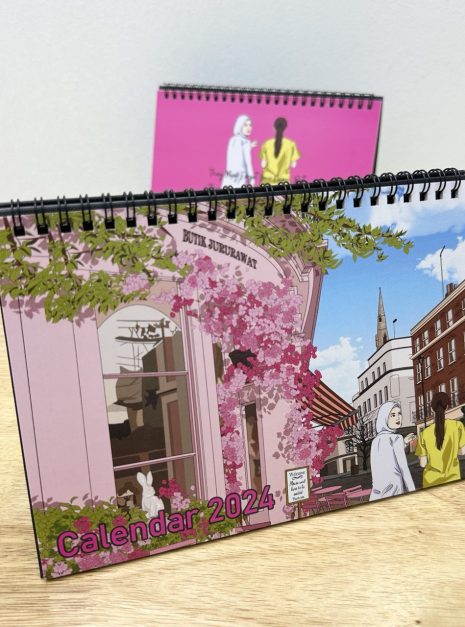 Desk Calendar (Hard Stand) 2024