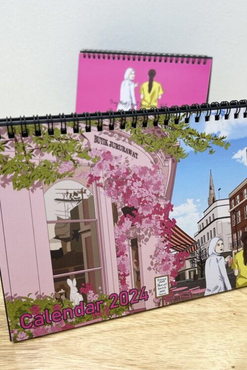 Desk Calendar (Hard Stand) 2024
