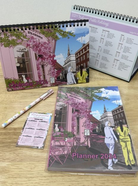 PLANNER 2024 - FREE HARD STAND CALENDAR