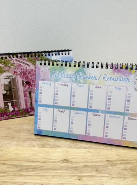 PLANNER 2024 - FREE HARD STAND CALENDAR