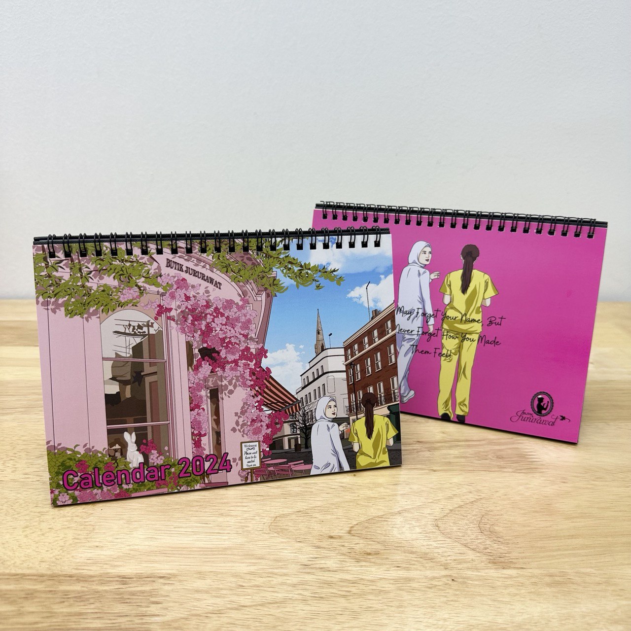 PLANNER 2024 - FREE HARD STAND CALENDAR