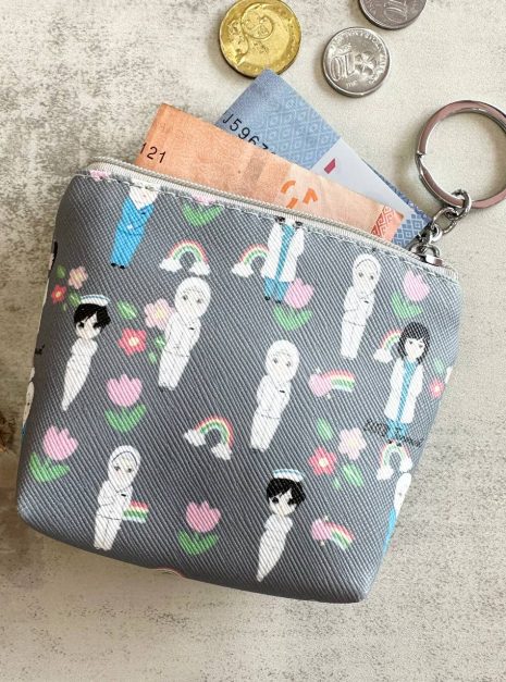 Coin Bag - Grey Frontliners