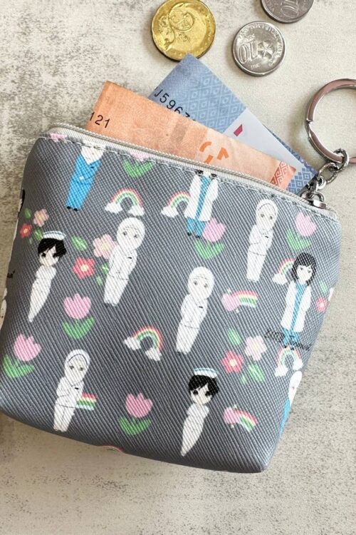 Coin Bag - Grey Frontliners