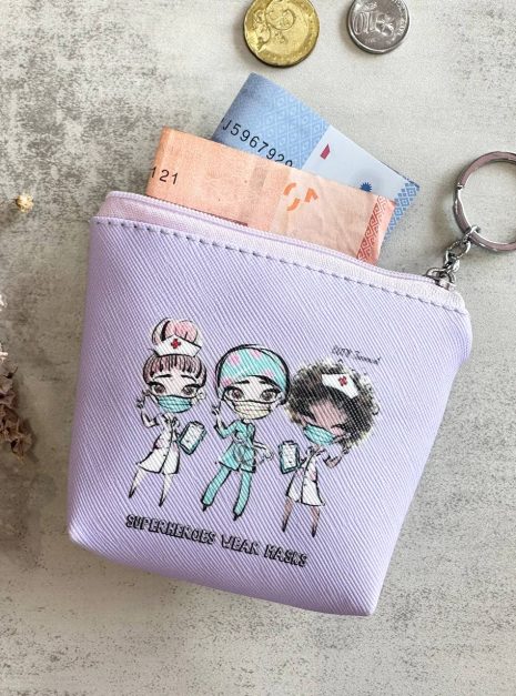 Coin Bag - Superheroes