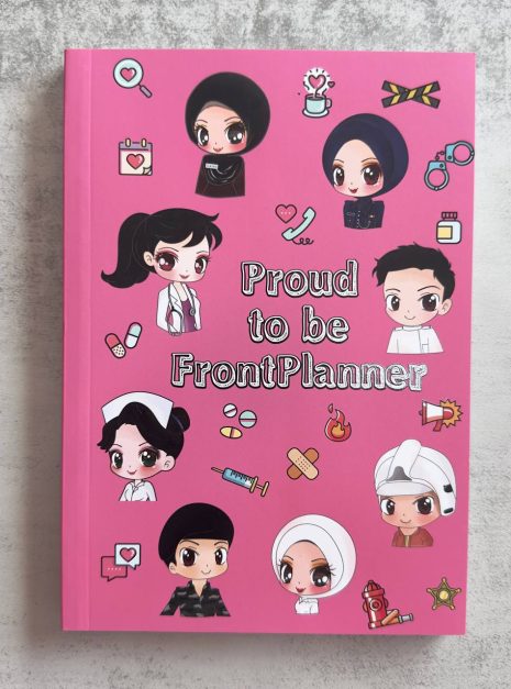 UNDATED PLANNER - PROUD TO BE FRONTPLANNER