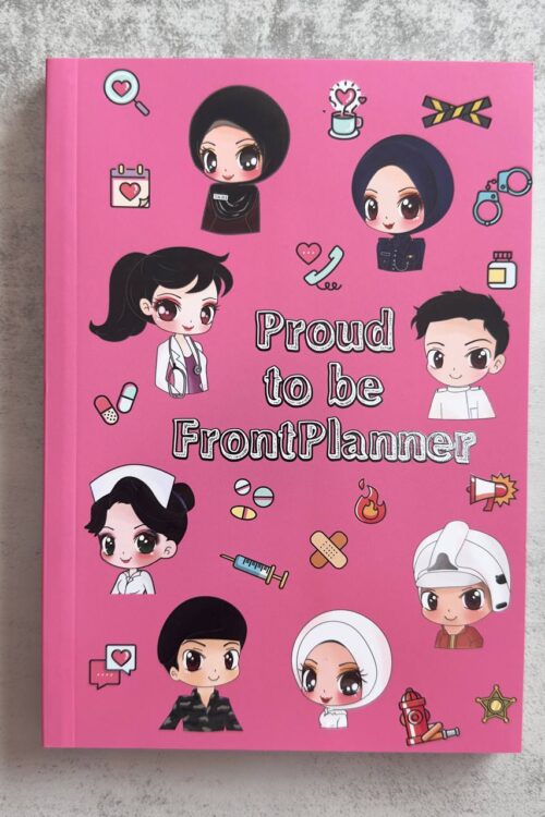 UNDATED PLANNER - PROUD TO BE FRONTPLANNER