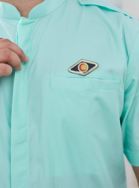 PENOLONG PEGAWAI PERUBATAN MALE CLINICAL TOP - COTTON