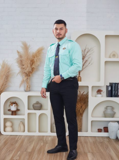 PENOLONG PEGAWAI PERUBATAN MALE OFFICIAL TOP - POLYESTER