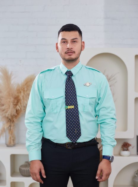 PENOLONG PEGAWAI PERUBATAN MALE OFFICIAL TOP - POLYESTER