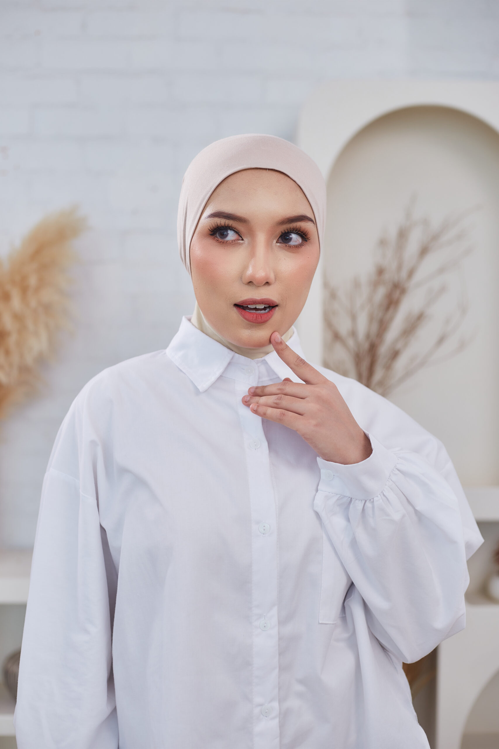 Adjustable Inner Cap Paling Jelita - Beige