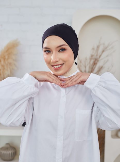 Adjustable Inner Cap Paling Jelita  - Black