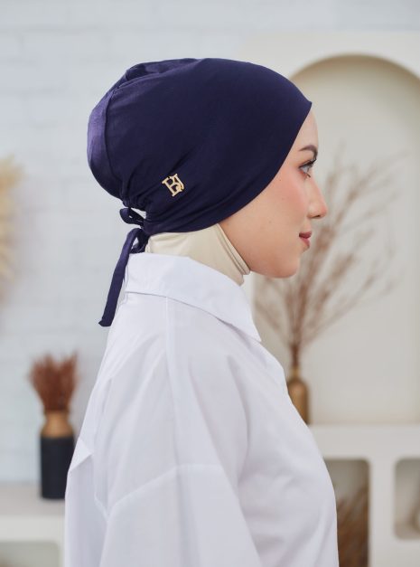 Adjustable Inner Cap Paling Jelita - Denim Blue