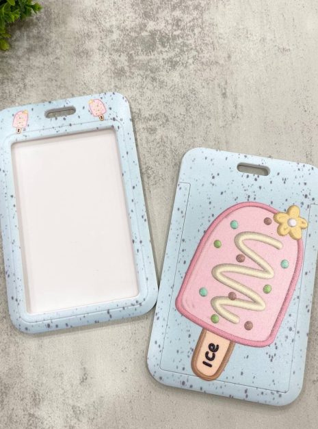 Card Holder Light Blue - Ice-Cream