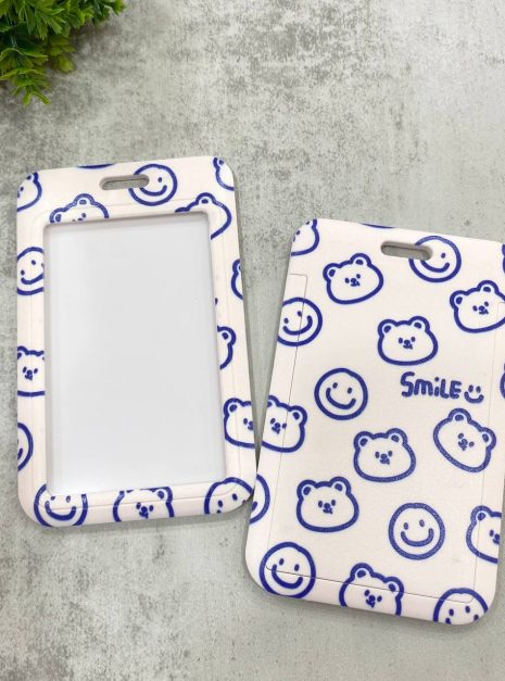 Card Holder Cream - Smile