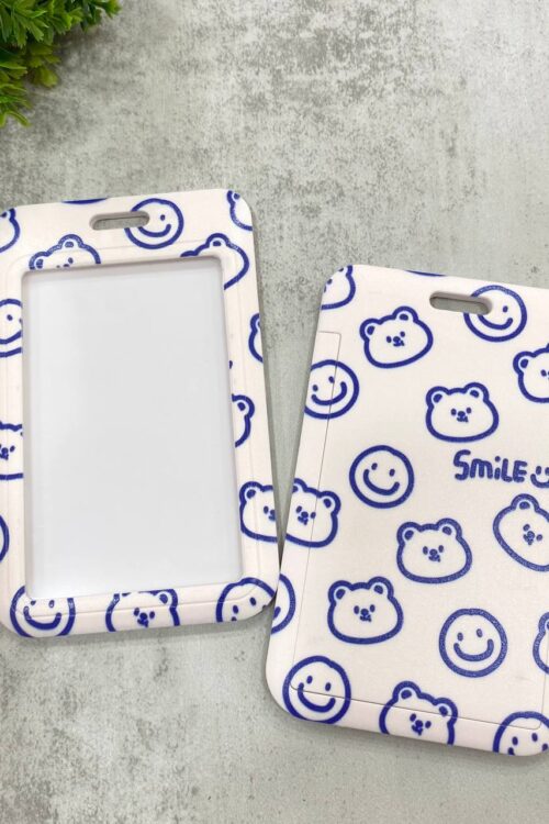 Card Holder Cream - Smile