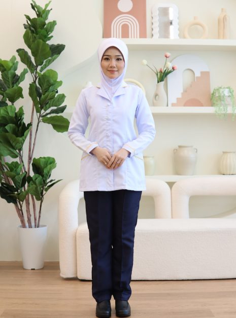 JURUTERAPI PERGIGIAN UNIFORM (ONE SET TOP & PANT)