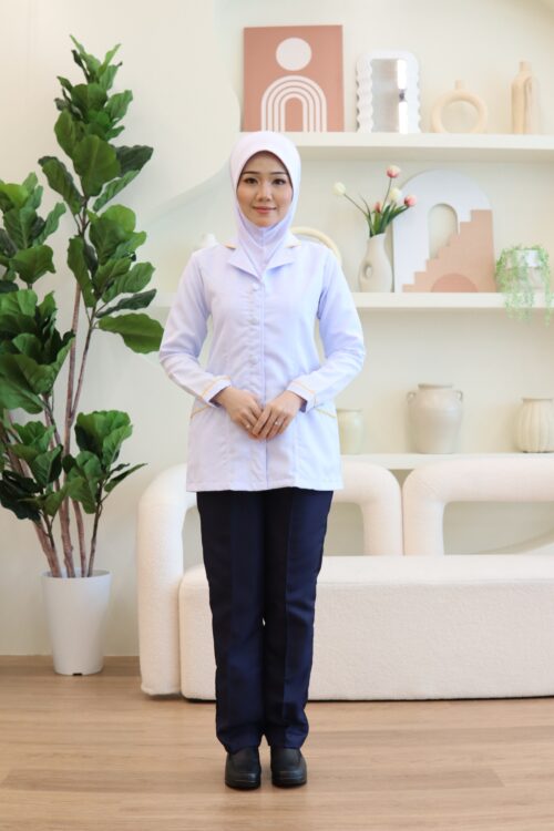 JURUTERAPI PERGIGIAN UNIFORM (ONE SET TOP & PANT)