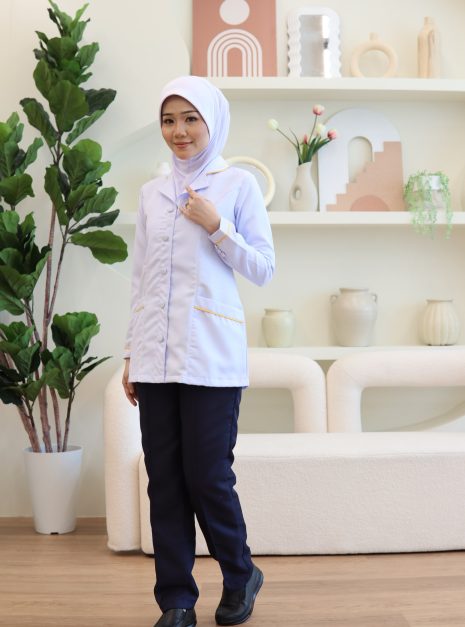 JURUTERAPI PERGIGIAN UNIFORM (ONE SET TOP & PANT)